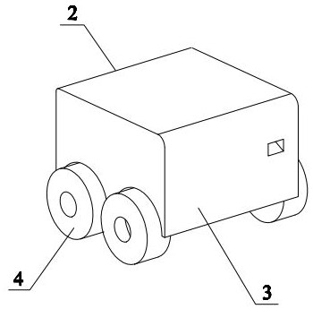 Wireless charging system for epidemic prevention inspection robot