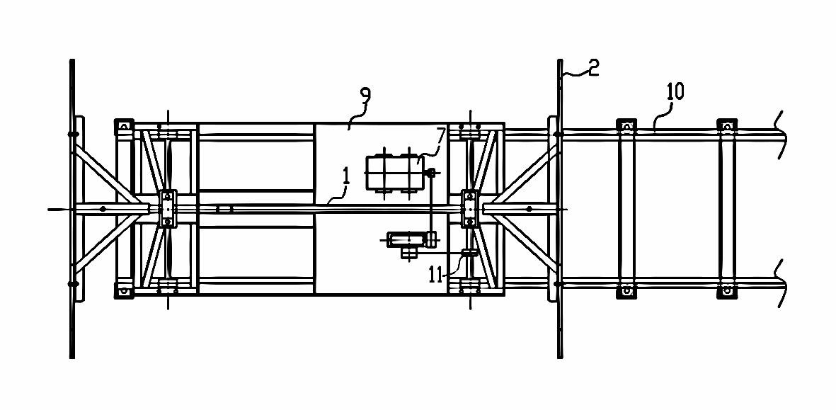 Movable trolley for light ship welding