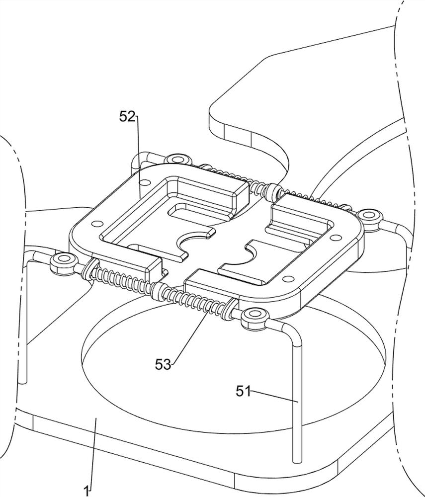 Tapping device convenient to clamp and adjust