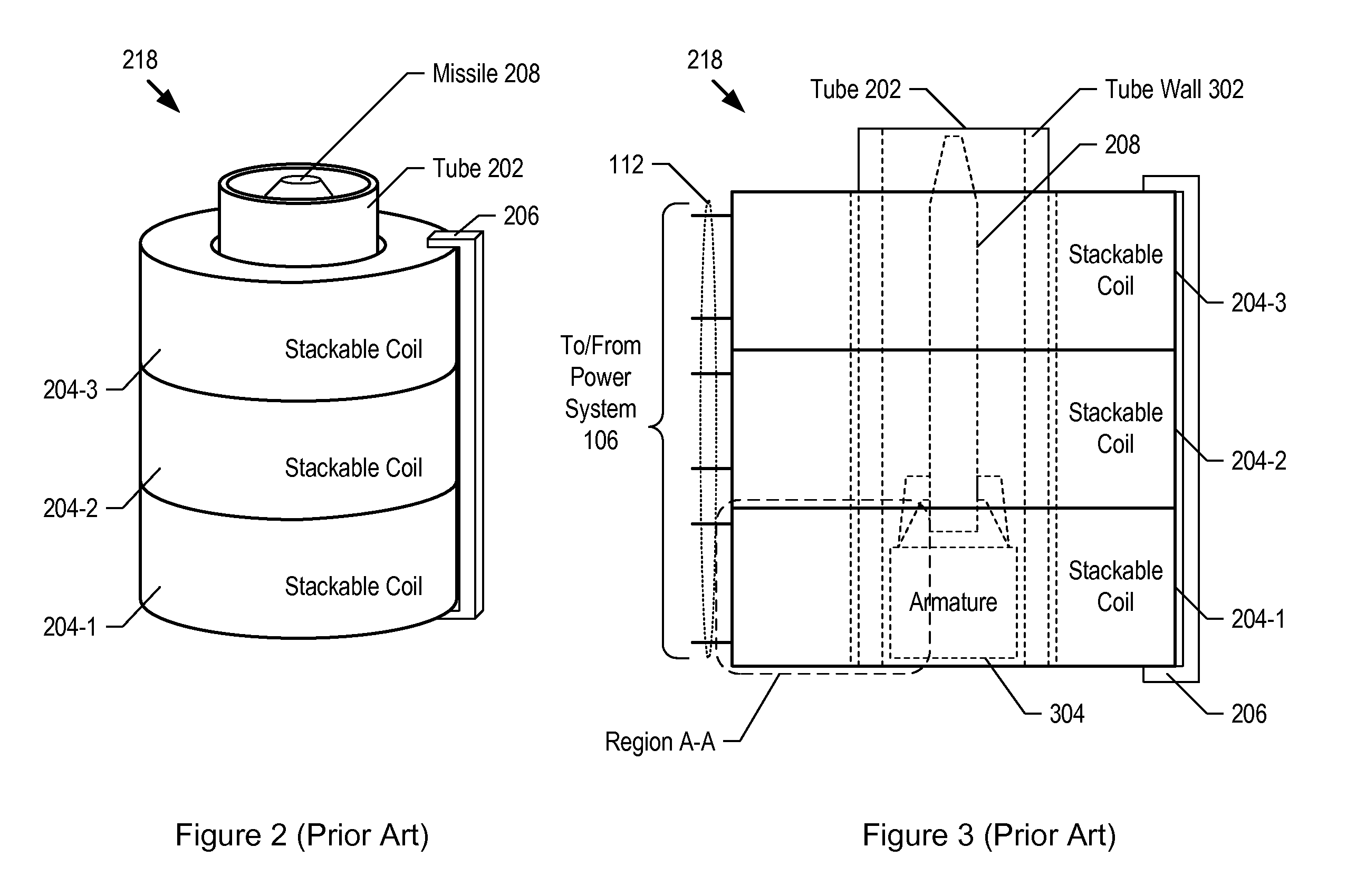 Unitary Electro Magnetic Coil Launch Tube