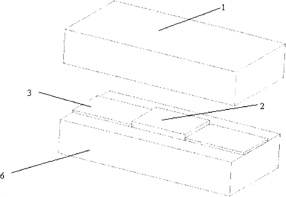 Chip type high polymer electrostatic discharge protecting element and manufacturing method thereof