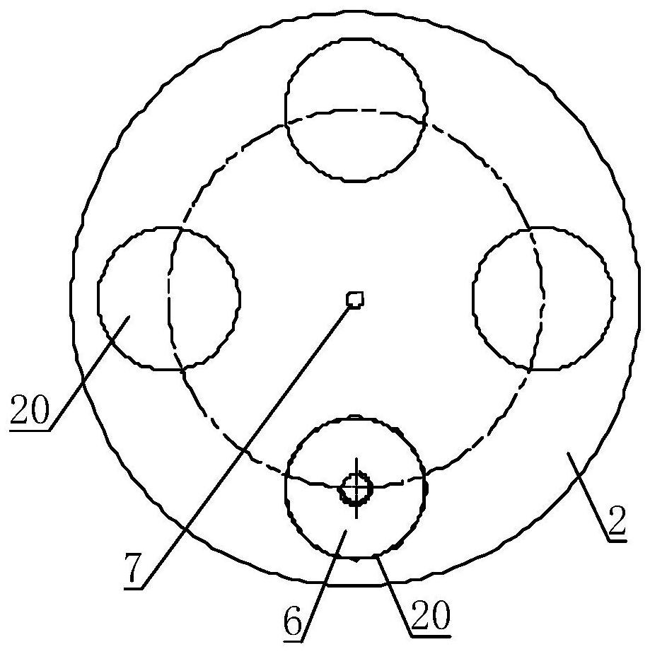 Replacement device for vacuum container suction piston