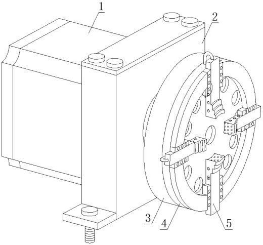 A CNC machine tool holder with a sealed degreasing mechanism and its implementation method