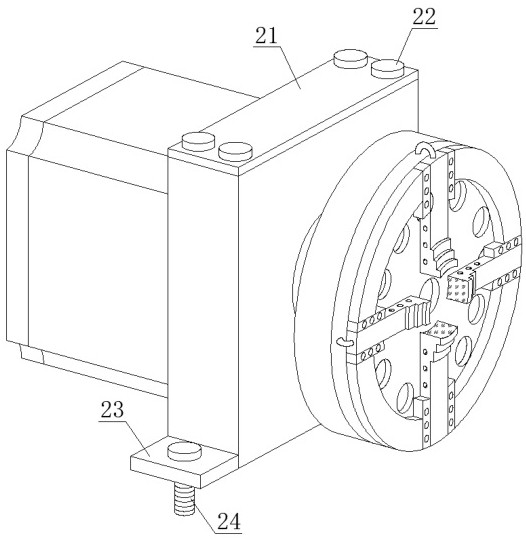 A CNC machine tool holder with a sealed degreasing mechanism and its implementation method