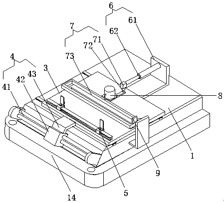 Elastic cord positioning and sewing device and sewing method for use in garment processing