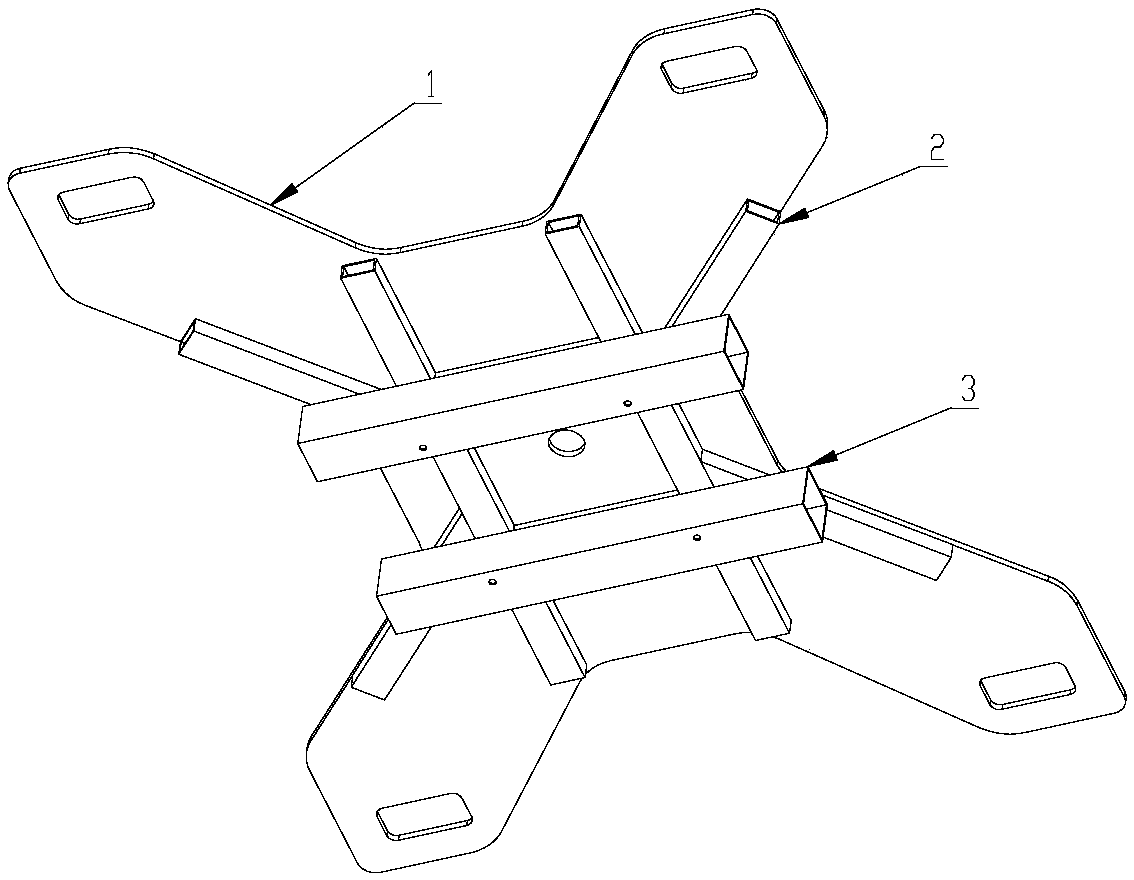 A hinge-mounted independent suspension omni-directional mobile platform based on a McNum wheel