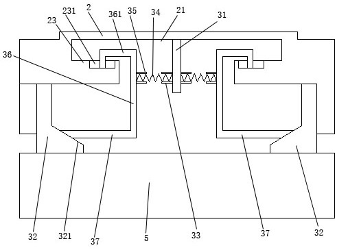 Self-adaptive abutting-type stern shaft sealing device