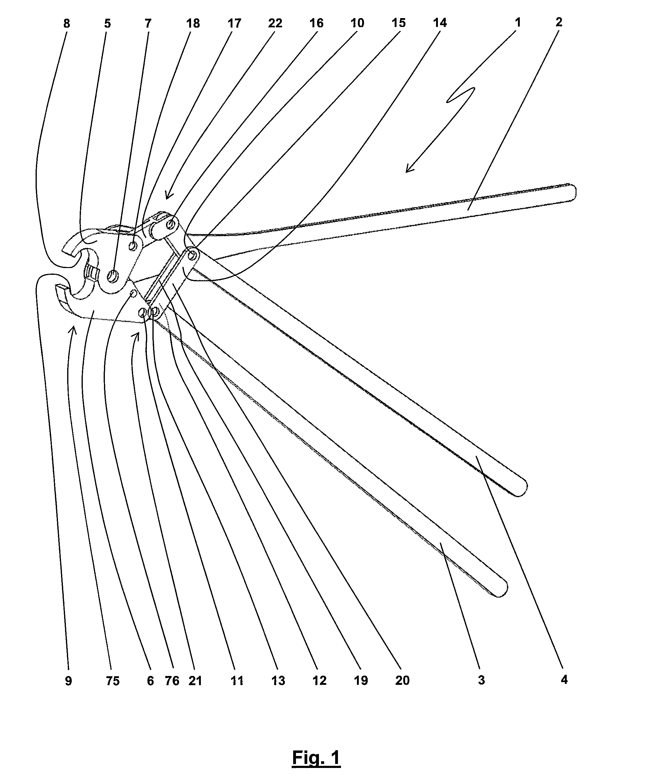 Pliers for pressing work pieces