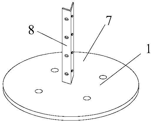 A sweeping and spraying slope rainfall system