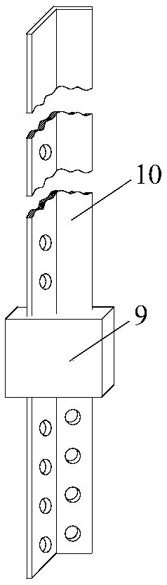 A sweeping and spraying slope rainfall system