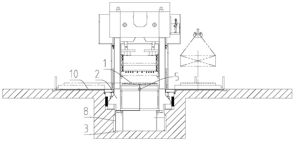 Press oil recovery system and check valve for removing press oil