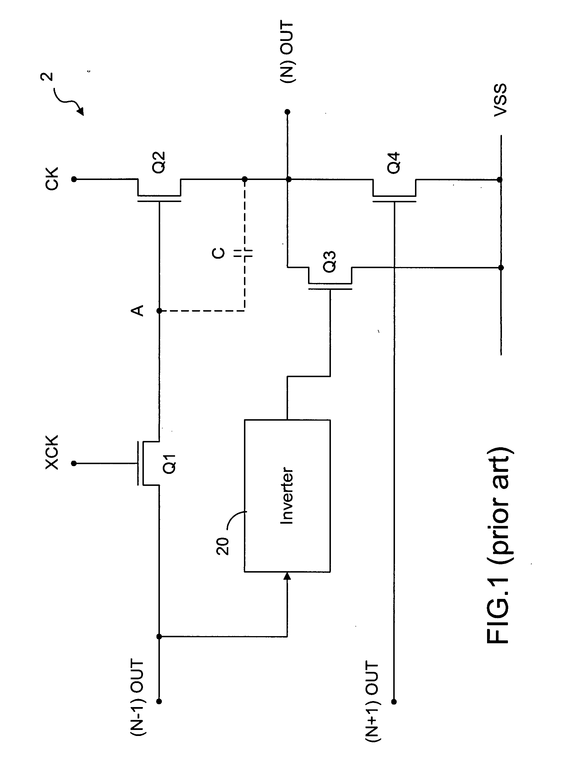 Method and device for reducing voltage stress at bootstrap point in electronic circuits