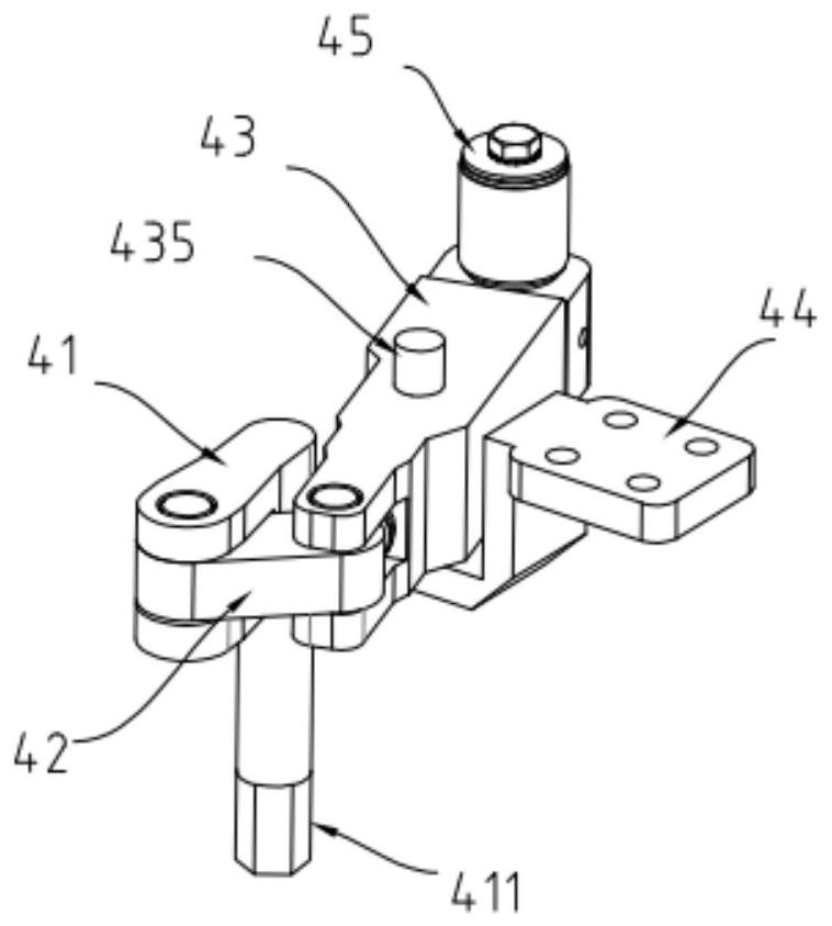 A locking device and a front opening and closing mechanism