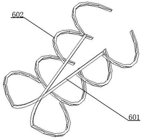 Push type bladder diverticulum calculus removing device