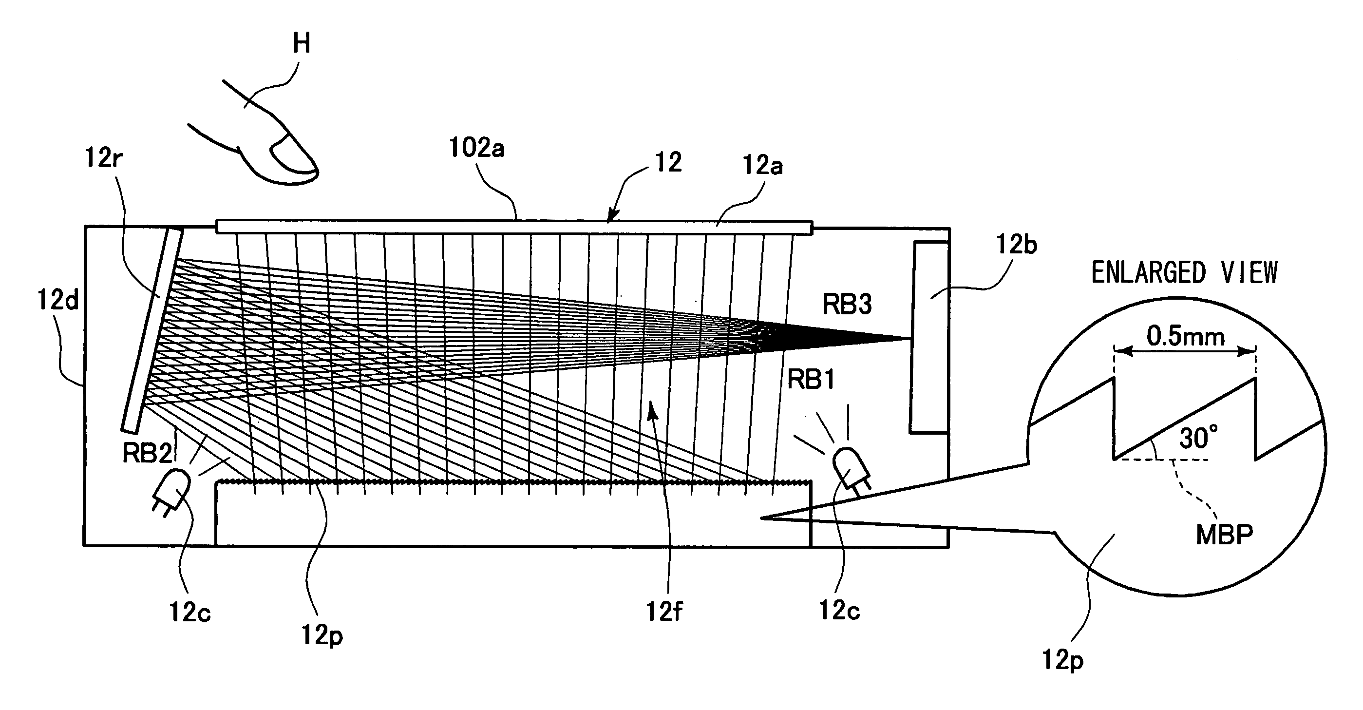 Operation apparatus for in-vehicle electronic device and method for controlling the same