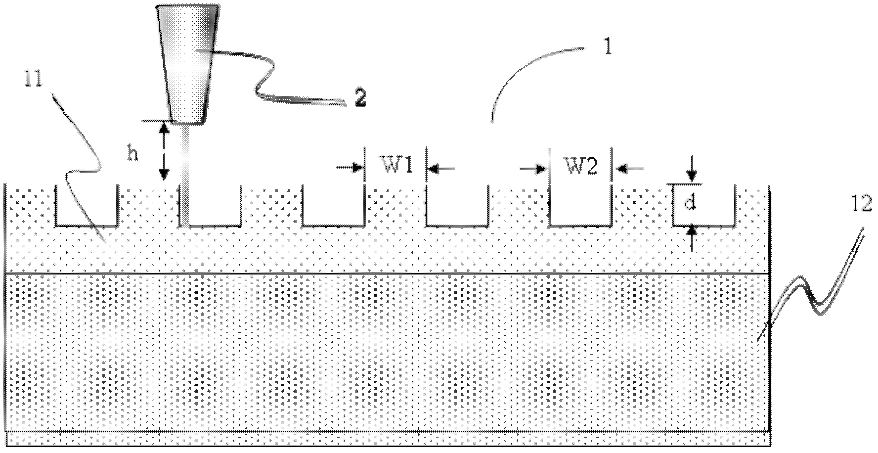 Manufacturing method for roughened transparent conducting base plate