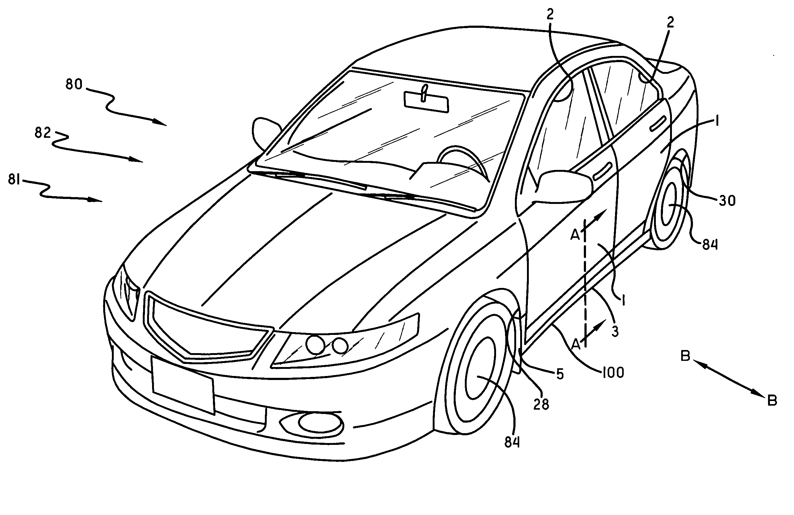 Single piece side-sill-garnish and mudguard