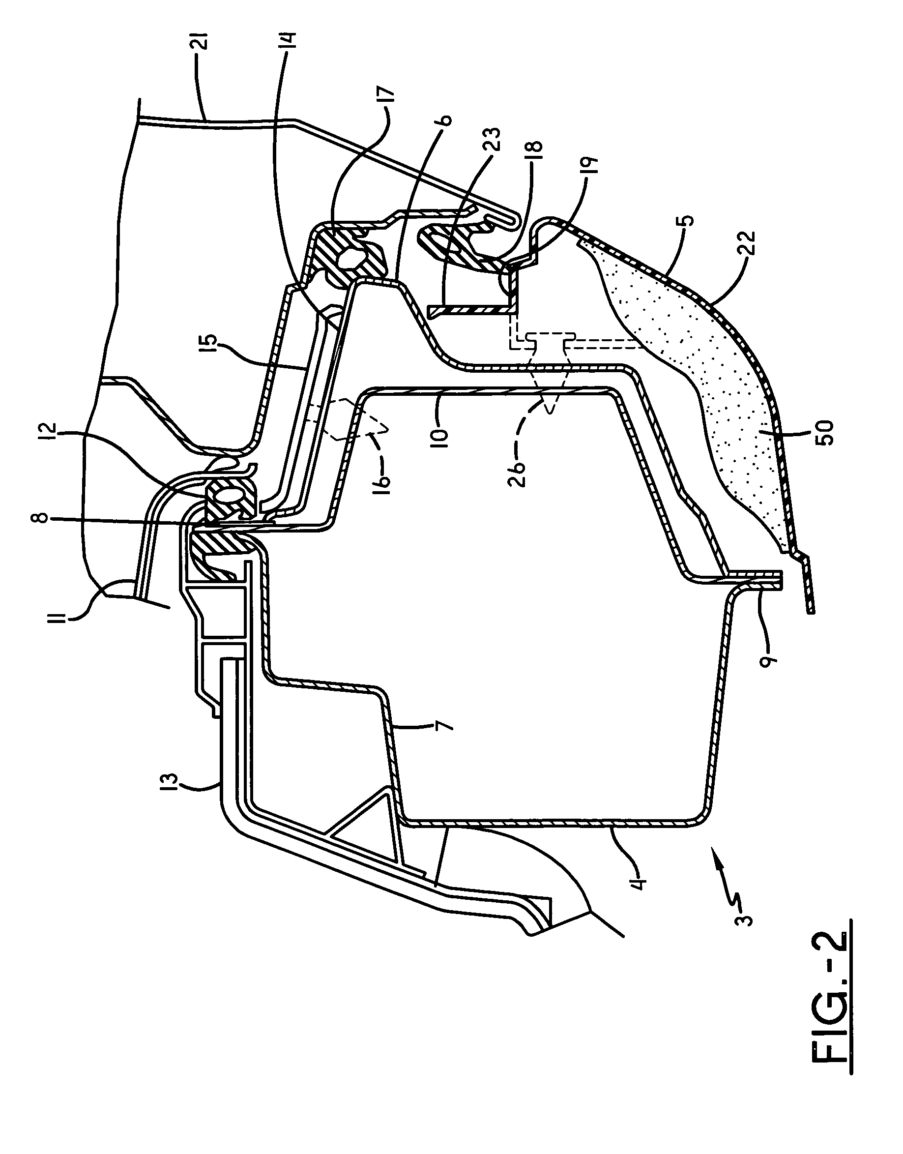 Single piece side-sill-garnish and mudguard