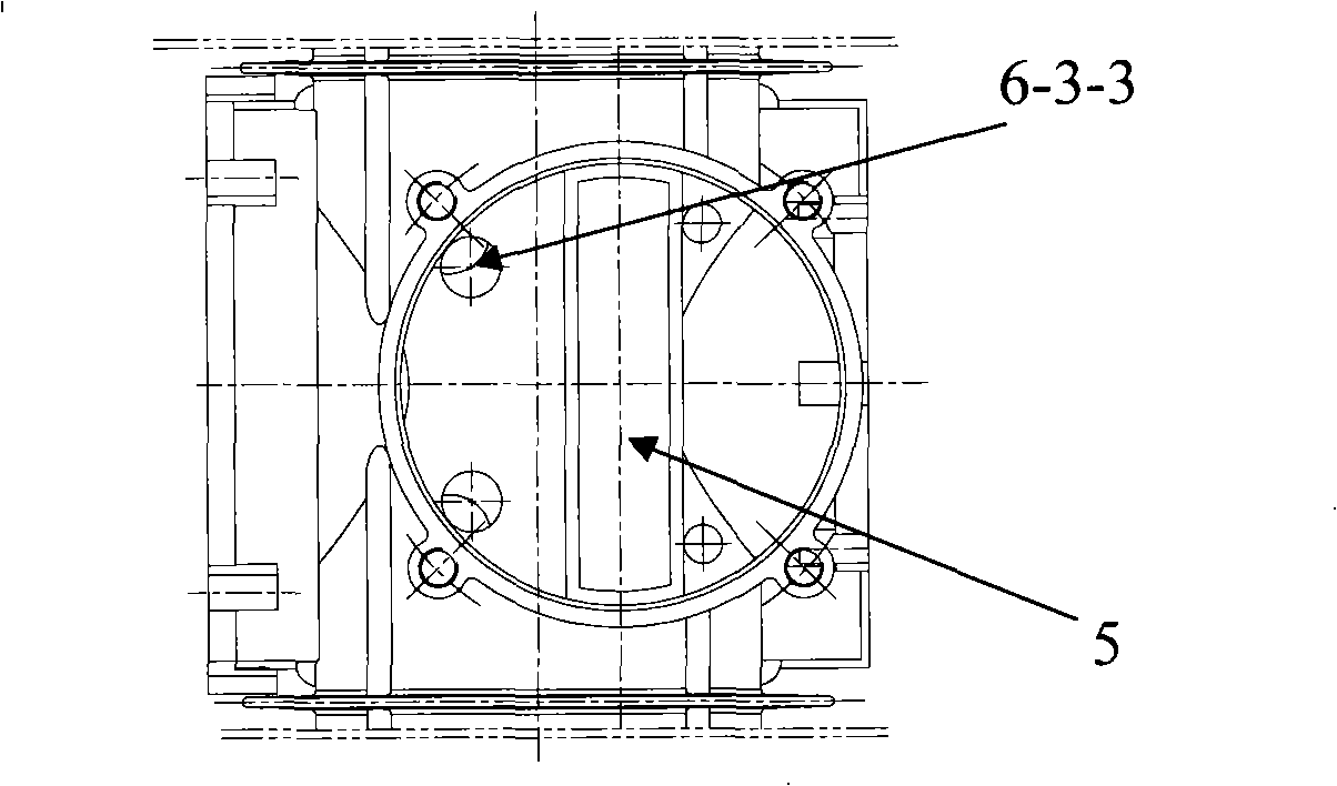 Reciprocating-piston compressor body