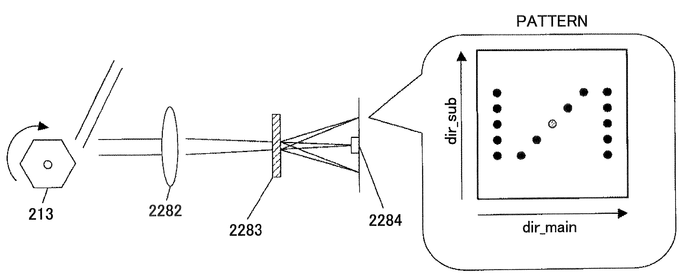 Laser beam scanning device, image forming apparatus, and laser beam detecting method by the laser beam scanning device