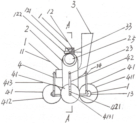 Robot table tennis serving device