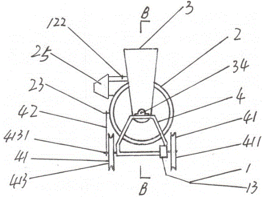 Robot table tennis serving device