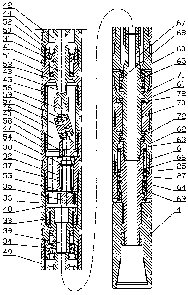 Bladeless type downhole motor