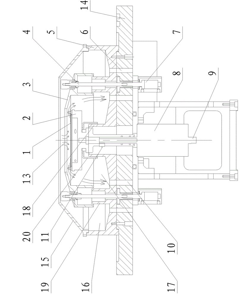 Chemical liquid recovery device