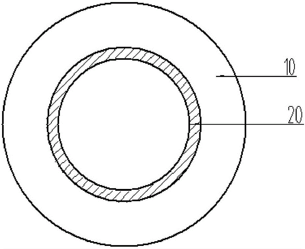 Low-surface roughness propylene random copolymer (PP-R) pipe and preparation method thereof