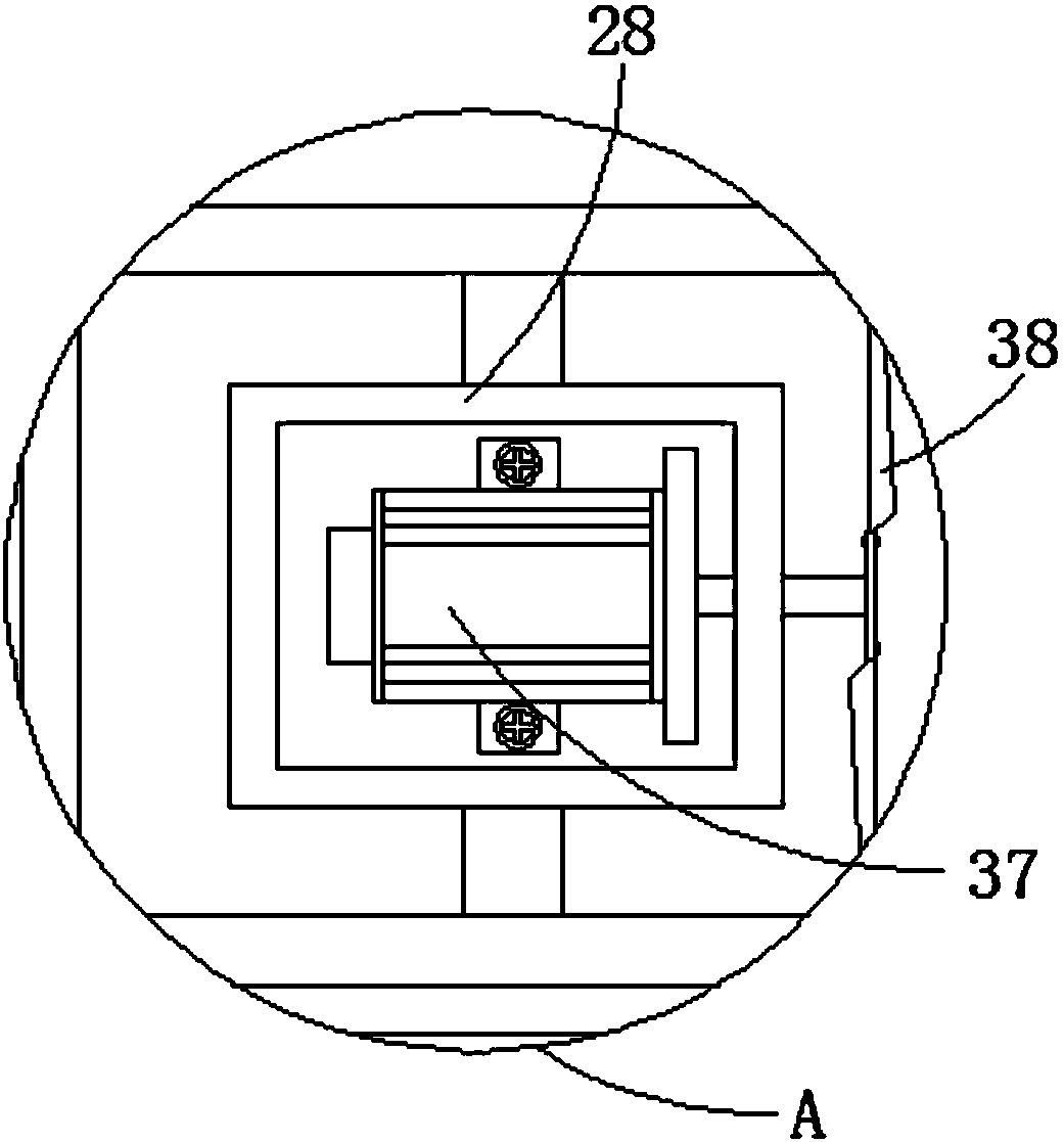 Industrial energy-saving and emission-reducing type flue gas purification device