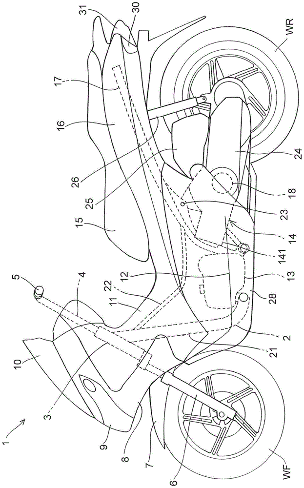 Headlights for two-wheeled motorcycles