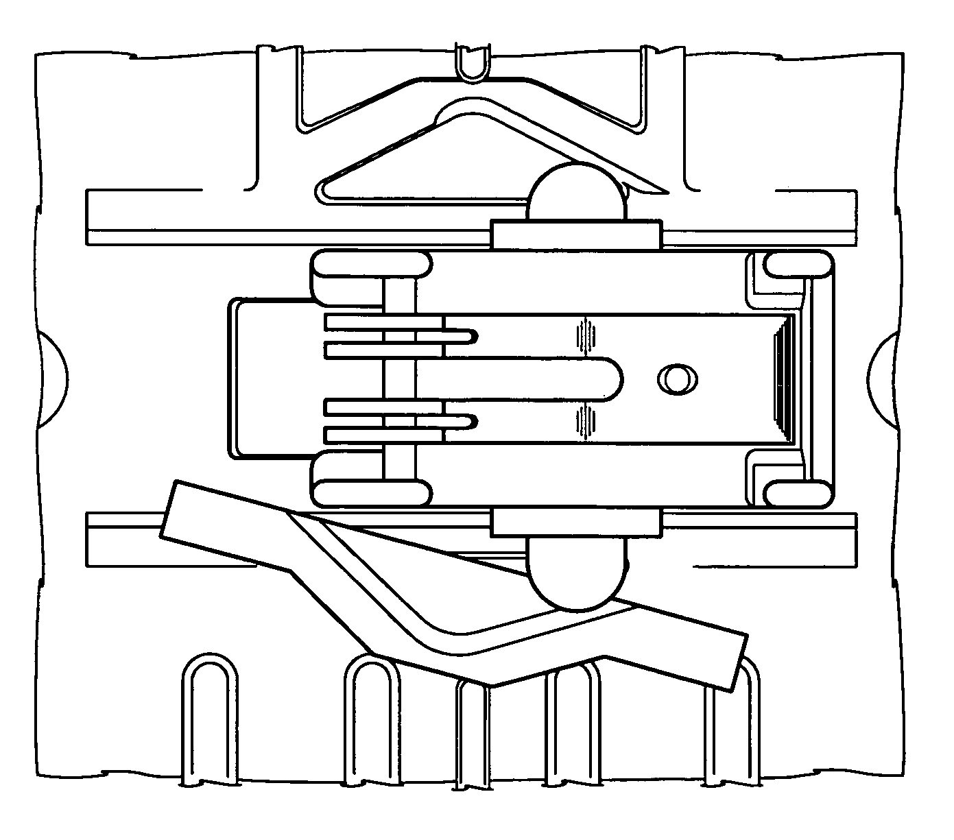 Switch assembly for a vehicle