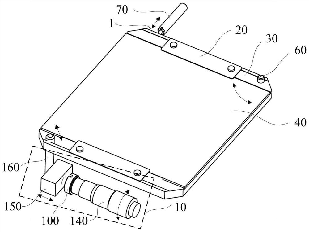 A polarizing device and an optical alignment device