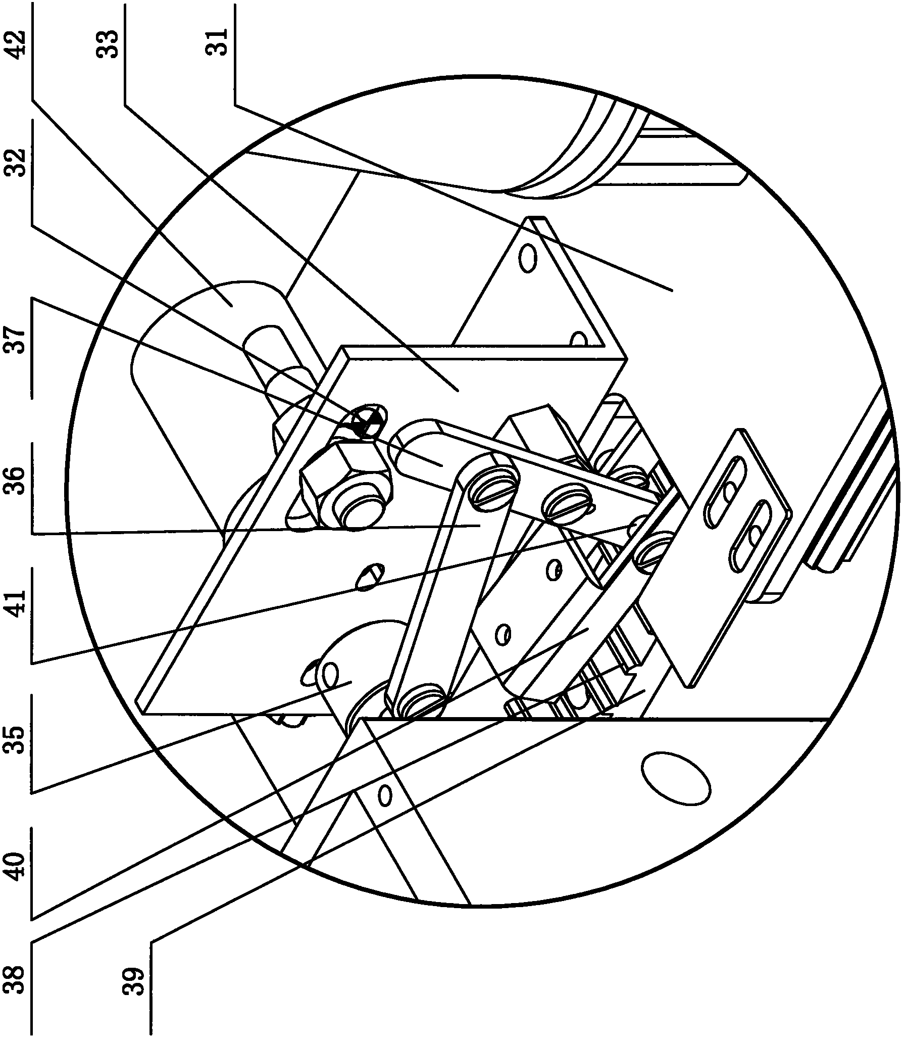 Full-automatic efficient computer winding machine