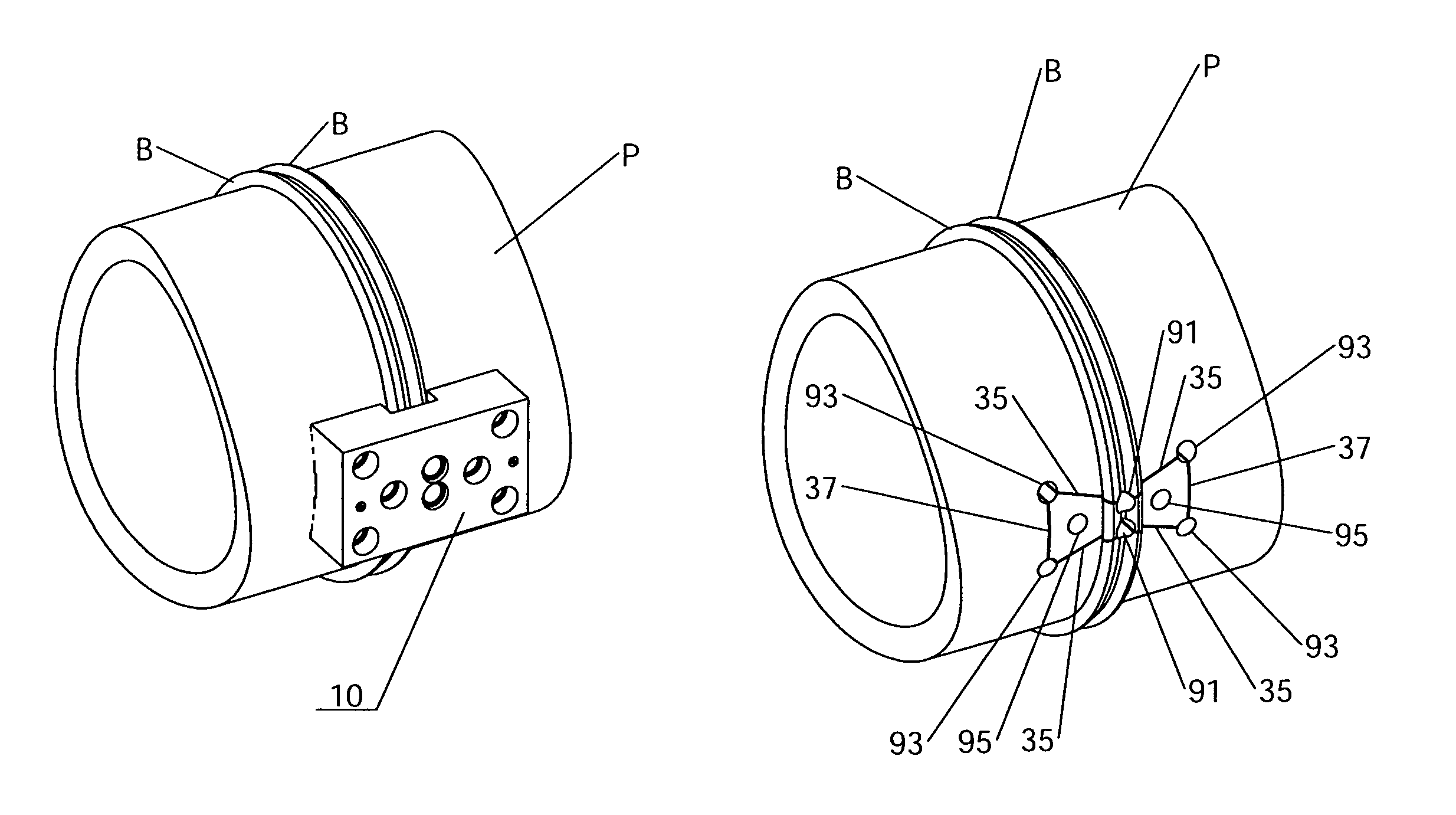 Method and template for producing a tensile test coupon