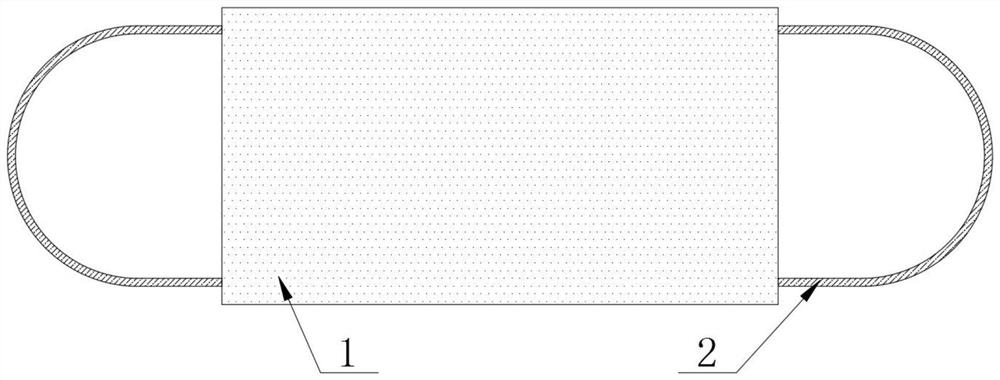 Anti-static child mask and production process thereof