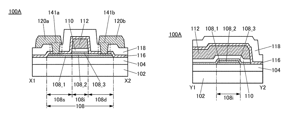 Semiconductor device and display device including the semiconductor device