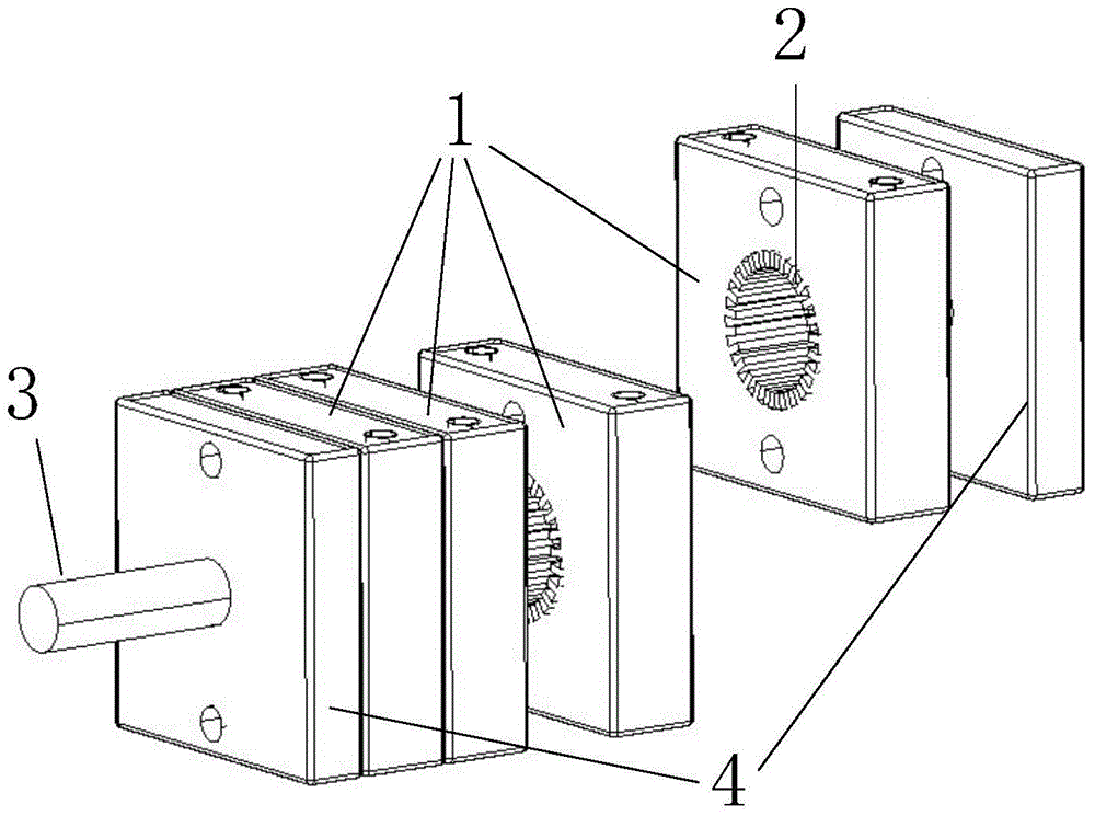 Wide temperature annular laser diode pumping laser and designing method thereof