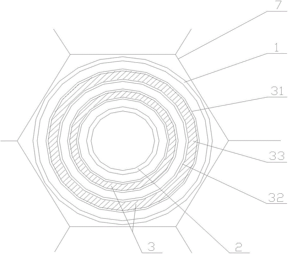 Irradiated target containing Np-237 used for producing Pu-238 by means of research reactor irradiation