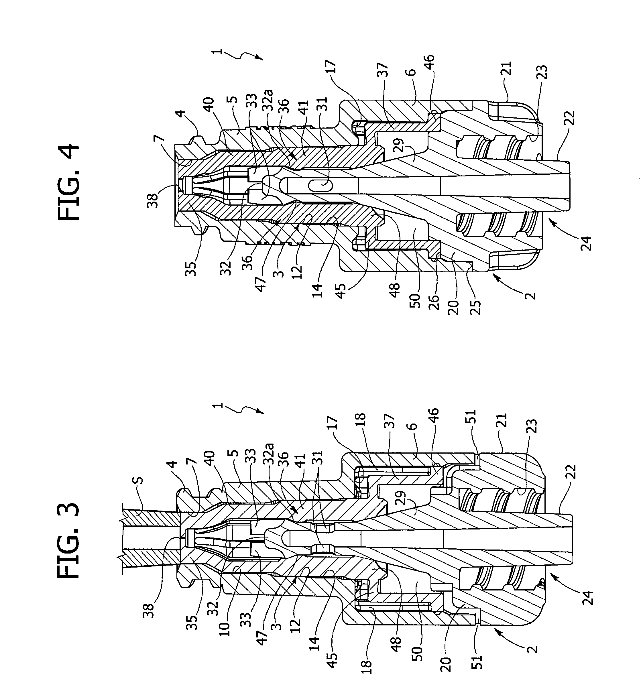 Valve connector for medical lines