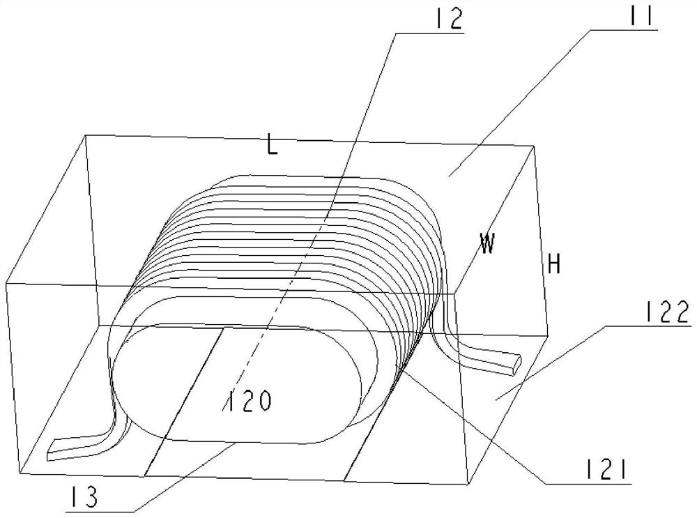 SMD magnetic component and manufacturing method thereof