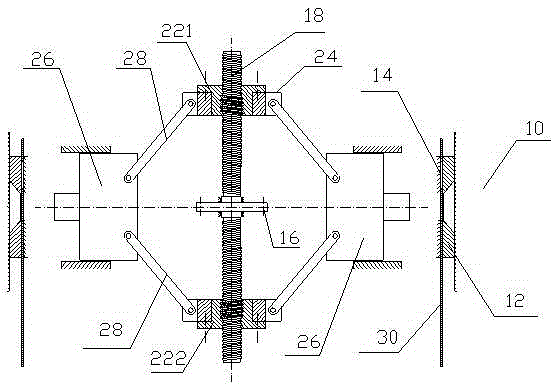 Transmission double station punching machine