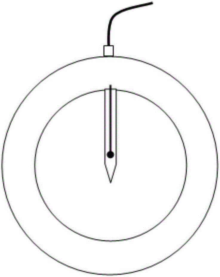 Ultrasonic hydrophone sensitivity multi-frequency point absolute calibration method