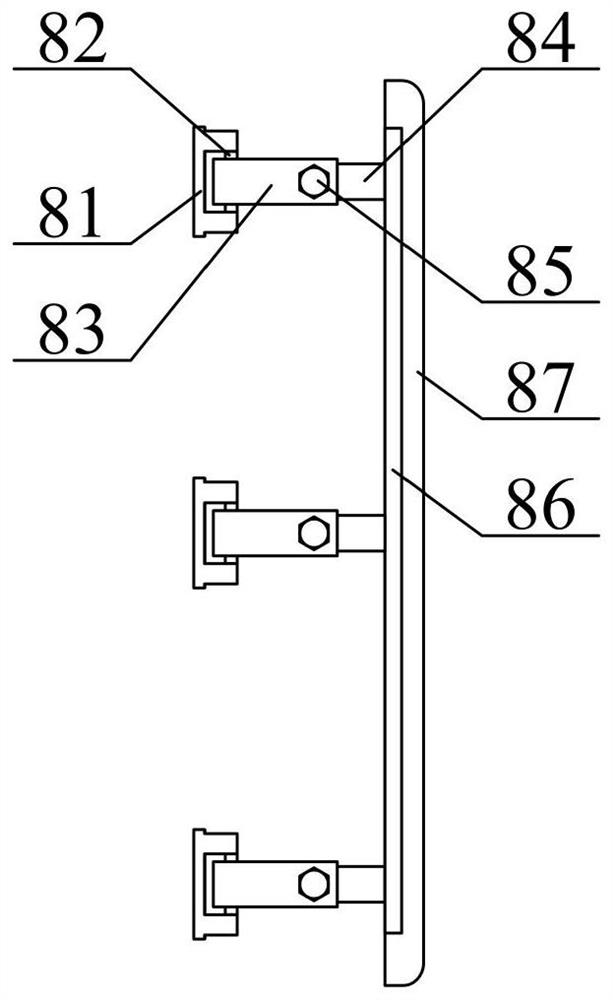 High-temperature drying device for new chemical materials