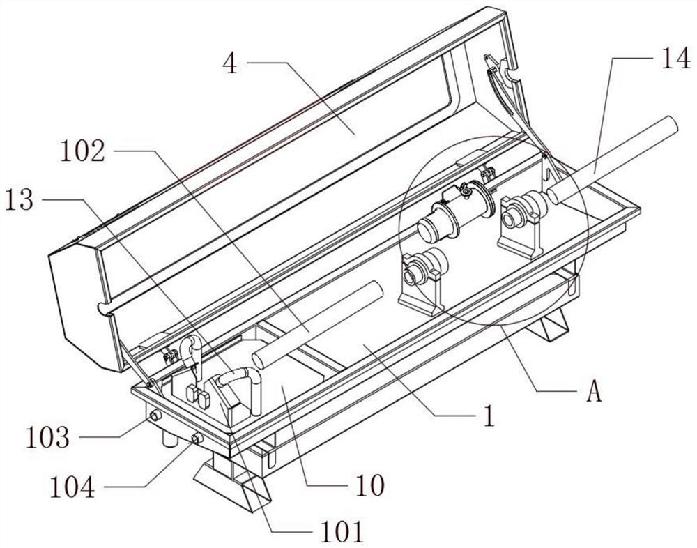 Waterway shunting device for pipeline and using method