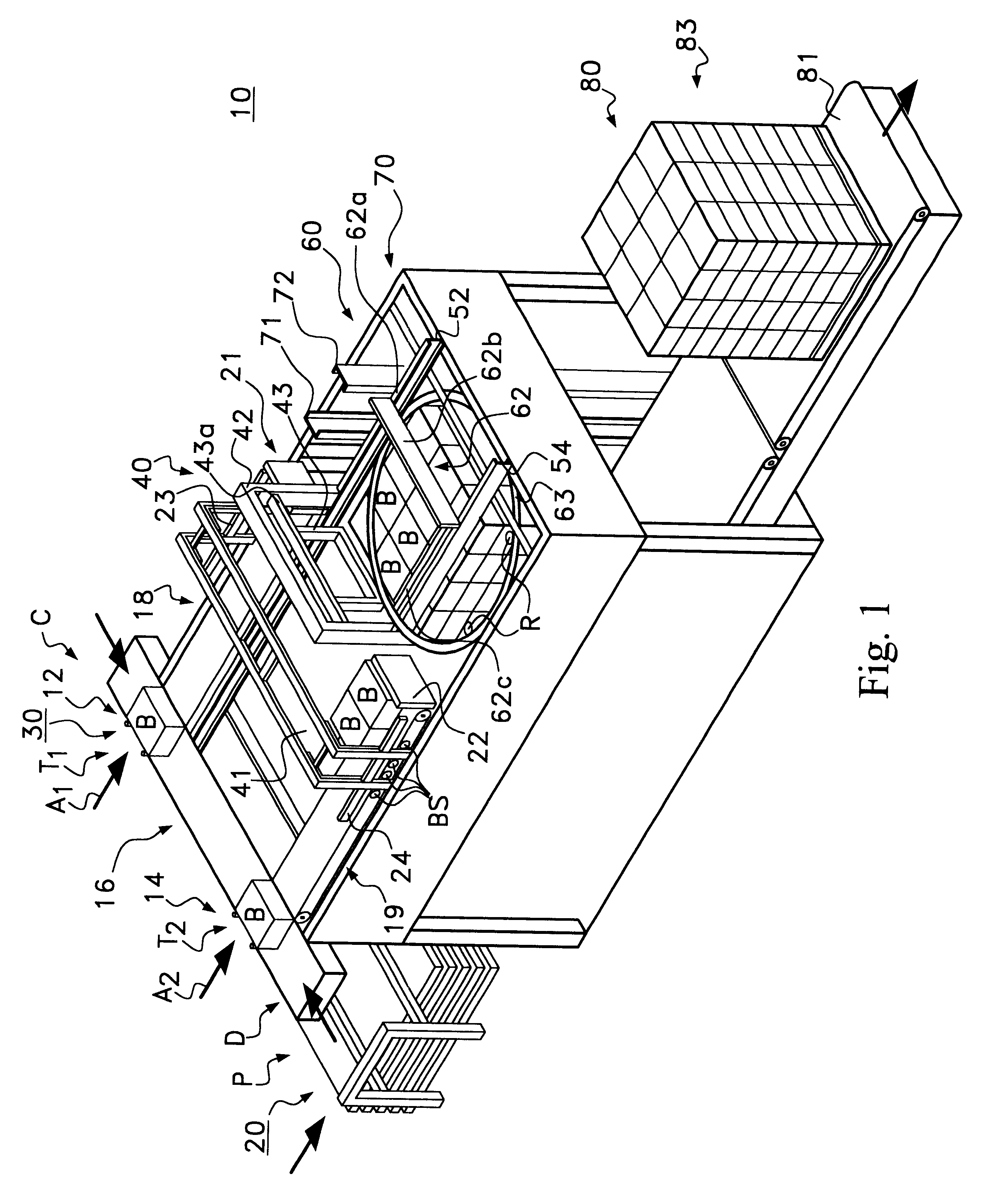 Method and apparatus for wrapping palletized bundles