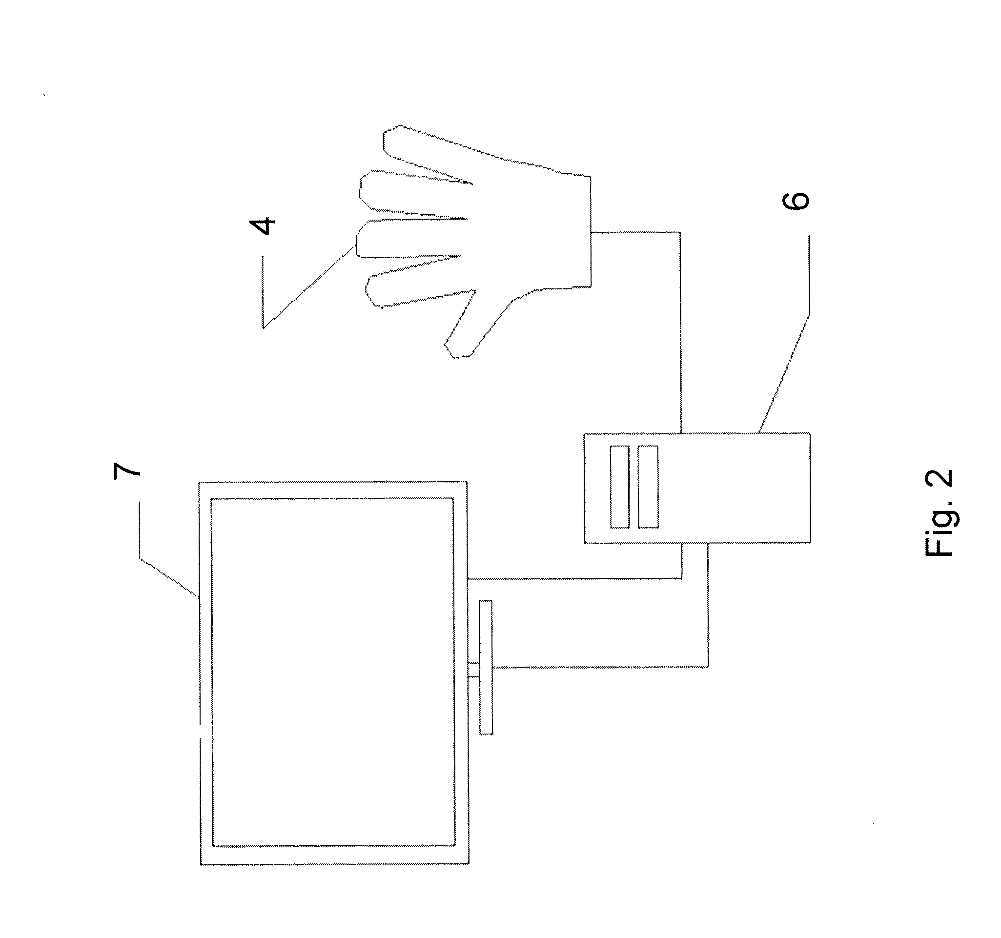 Dataglove Having Tactile Feedback and Method