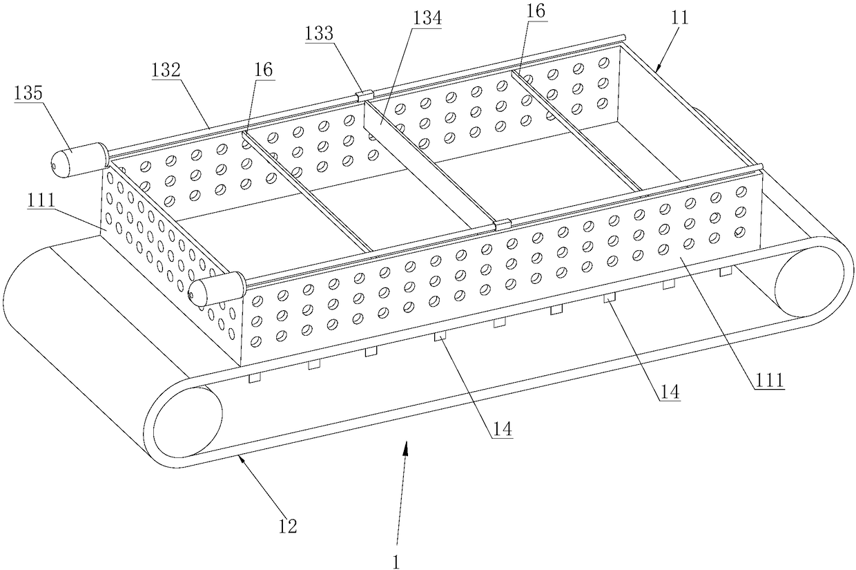 Belt type fermentation apparatus having flattening function