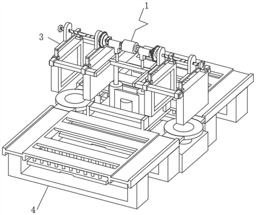 Mold closing forming process and device for composite material