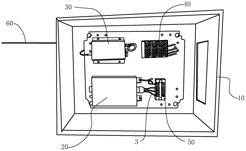 Power saver with improved current path and integrated power saver with the same